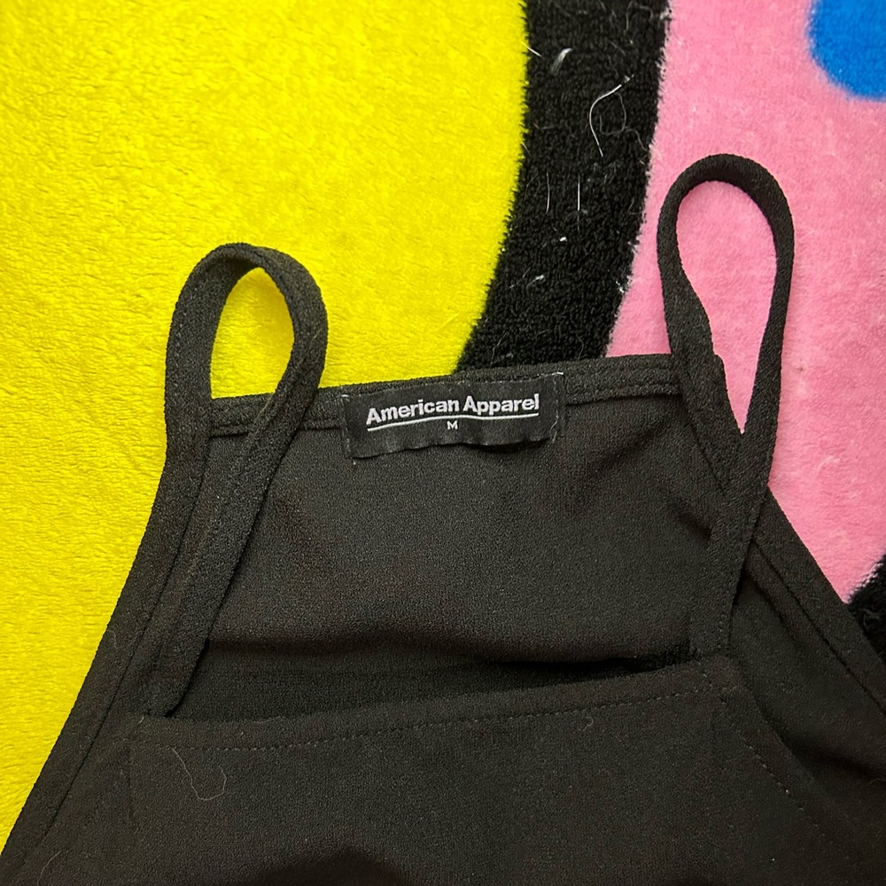 Black American Apparel tank top